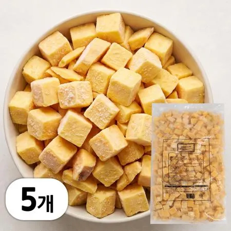 냉동 달콤 고구마 다이스 큐브 5kg (1kg x 5봉)