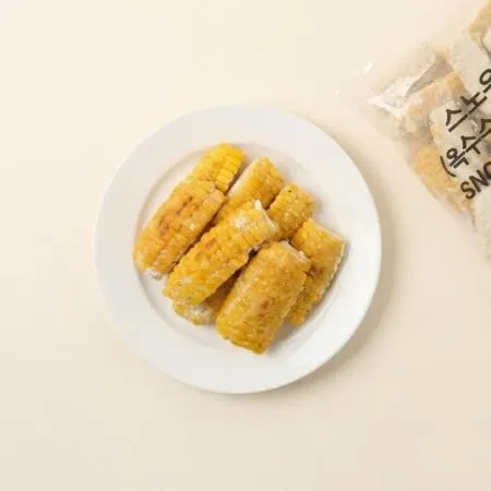 냉동 스노우 콘립 옥수수튀김 5kg (1kg x 5봉) 이미지