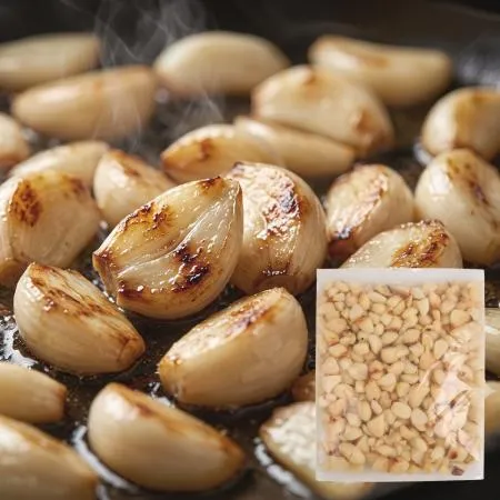 냉동 구운마늘 하프컷 반절마늘 500g