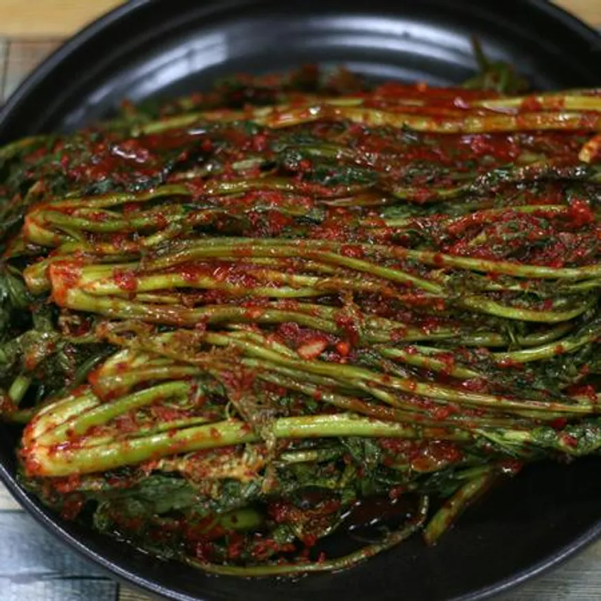 수입 갓김치 5kg - 가정,업소용 깔끔하고 톡쏘는맛 (중국산) - 아이스박스 이미지