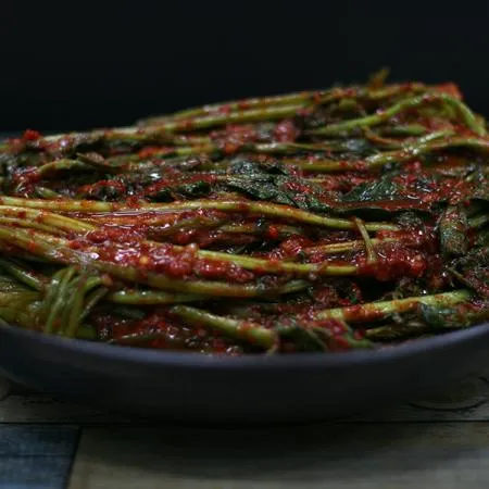 수입 갓김치 5kg - 가정,업소용 깔끔하고 톡쏘는맛 (중국산) - 아이스박스 이미지