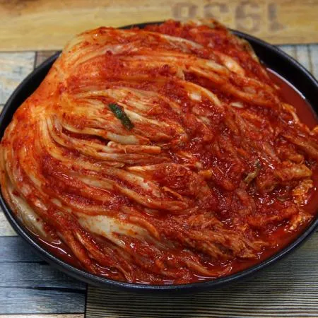 수입 포기김치 10kg -가정,식당용 중국산 배추김치(종이박스) 이미지