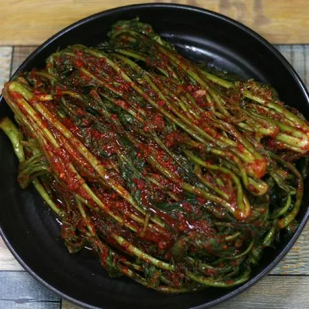 수입 갓김치 5kg - 가정,업소용 깔끔하고 톡쏘는맛 (중국산) - 종이박스 이미지