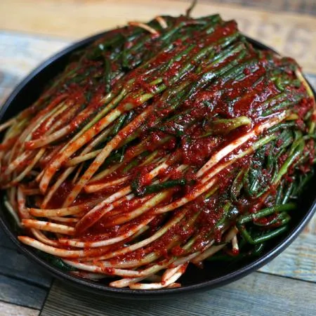수입 파김치 10kg (5kg x 2ea) - 가정,업소용 알싸한맛 (중국산) - 아이스박스 이미지