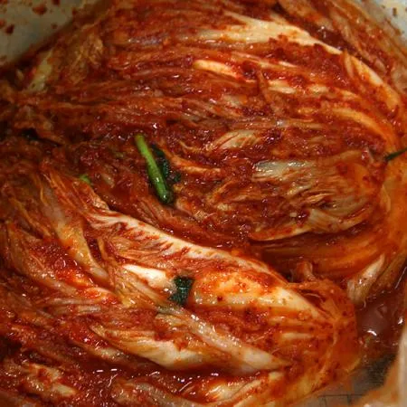 수입 포기김치 10kg -가정,식당용 중국산 배추김치(종이박스) 이미지