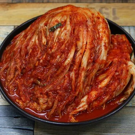 수입 포기김치 10kg -가정,식당용 중국산 배추김치(아이스박스) 이미지