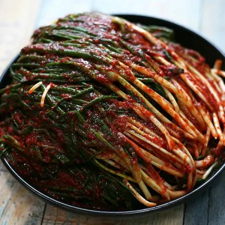수입 파김치 10kg (5kg x 2ea) - 가정,업소용 알싸한맛 (중국산) - 아이스박스 이미지