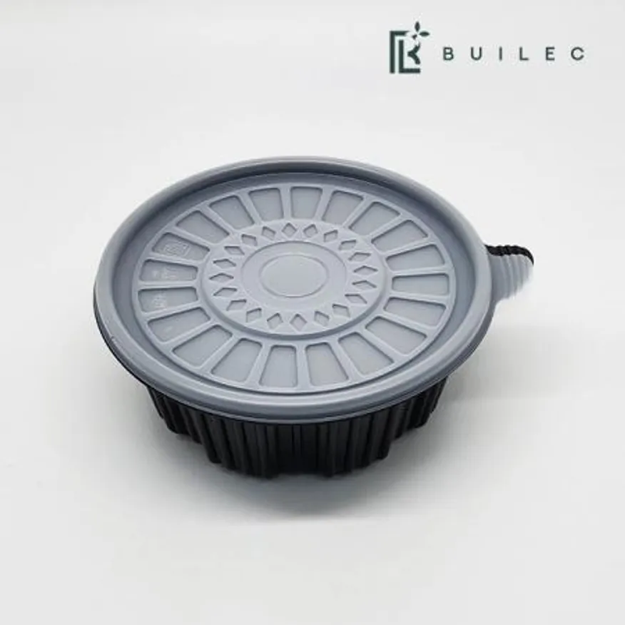 EH 215파이 탕용기 200개 세트 대 2,500ml 흑색 이미지