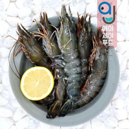 냉동 블랙타이거새우 8미 500g 이미지