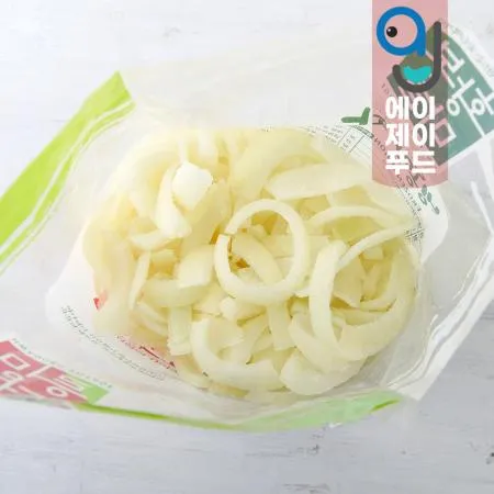 황보마을 냉동 양파슬라이스(팩) 중국산 1kg 1팩 이미지