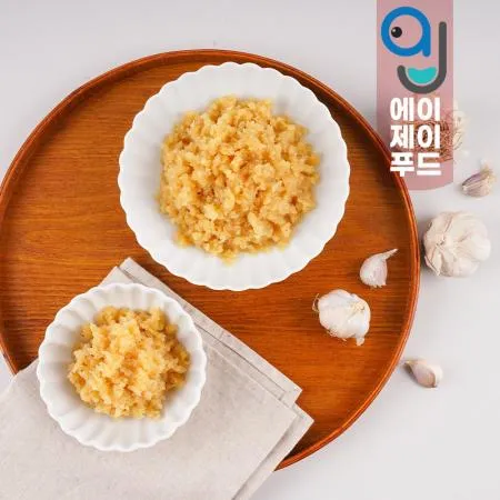 황보마을 냉동 다진마늘(팩) 중국산 1kg 1팩 이미지