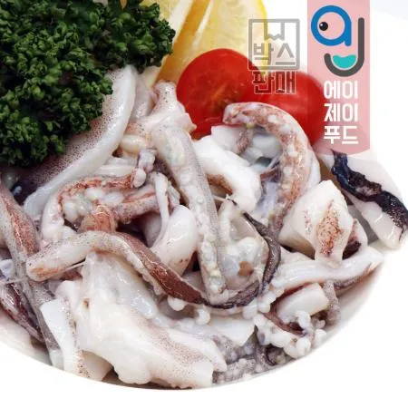 냉동오징어채(국내산)★박스 4kg(벌크박스) 이미지