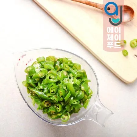 황보마을 냉동 청양고추(팩) 중국산 1kg 1팩