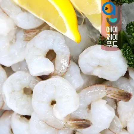 냉동 생 칵테일새우 31/40 1.8kg 1팩(블록냉동 두절탈각 PDTO) 이미지