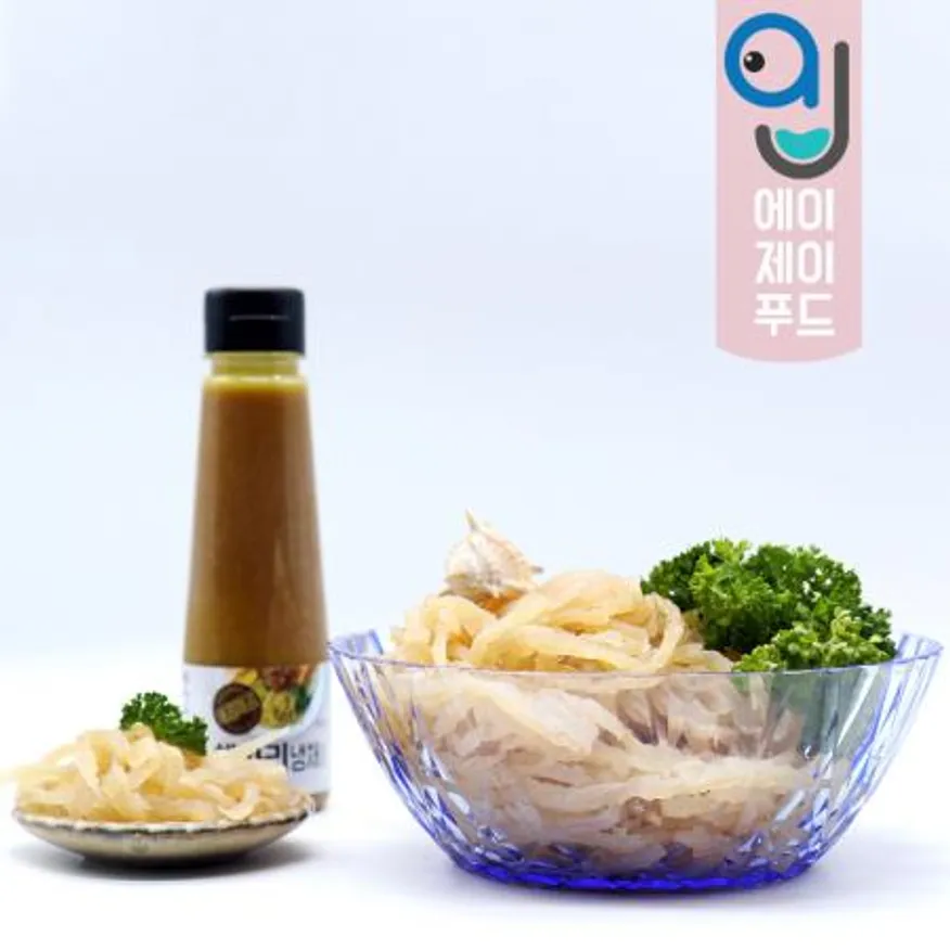 염장해파리(팩) 펄 황색 1kg (지퍼백) 이미지