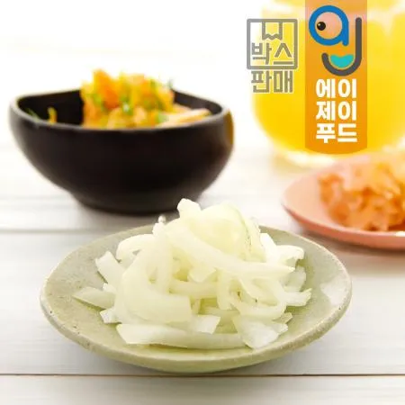 황보마을 냉동야채 양파 슬라이스(중국) 1kgx10팩 (박스) 이미지
