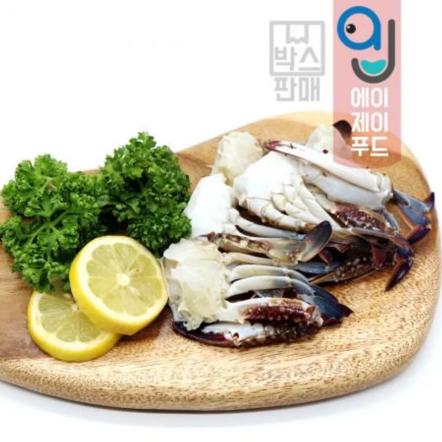 냉동 절단꽃게 중국(박스) 2L★박스(450gX12팩) 5.4kg 이미지