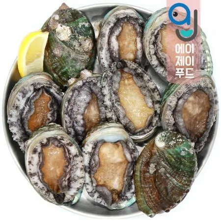 살아있는 완도 전복(산소포장) 9-10미 국내산 이미지