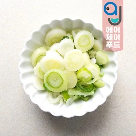 황보마을 냉동 대파 슬라이스(팩) 중국산 1kg 1팩 이미지