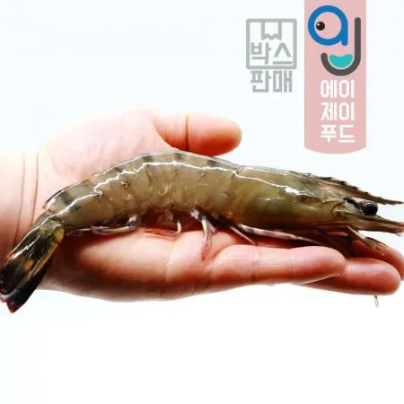 냉동 블랙타이거새우 10미 500gX10팩 5kg 이미지