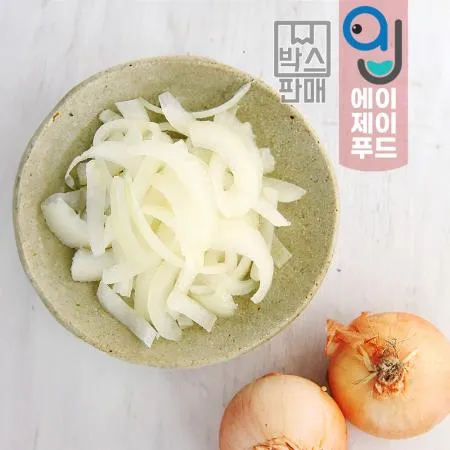 황보마을 냉동야채 양파 슬라이스(중국) 1kgx10팩 (박스) 이미지