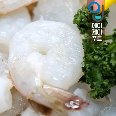 냉동 생 칵테일새우 31/40 1.8kg 1팩(블록냉동 두절탈각 PDTO) 이미지