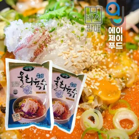 초정식품 냉동 우리 물회육수 12kg (400gX30팩) 이미지