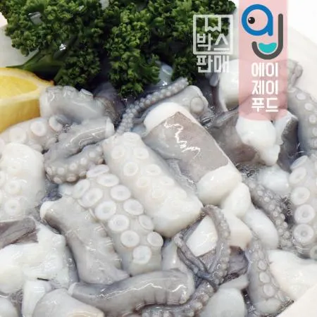 냉동 절단낙지 M 500gx6팩 (박스) 인도네시아 이미지