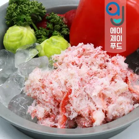 국내산 냉동 붉은대게 다리모듬살(다리파지살) 실중량 700g (팩) 이미지