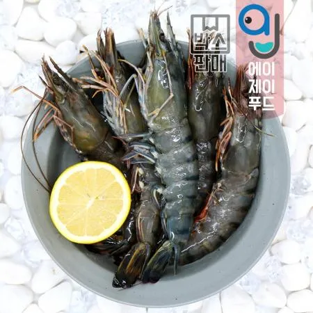 냉동 블랙타이거새우 15미 500gX10팩 5kg 이미지
