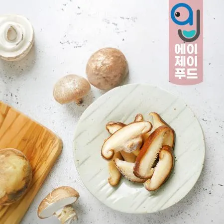 황보마을 냉동야채 표고버섯 슬라이스(중국) 1kg 1팩 이미지