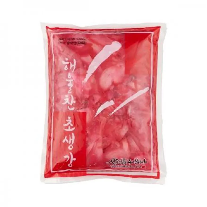 ★초특가★ 삼도 해울찬 홍초생강 1.3kg 적초생강 이미지