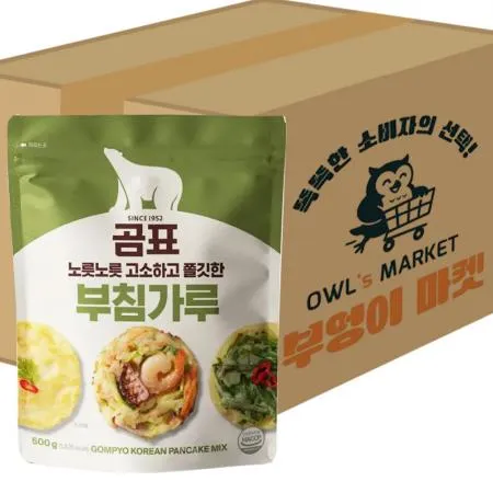 [박스판매] 곰표 부침가루 1kg * 10EA