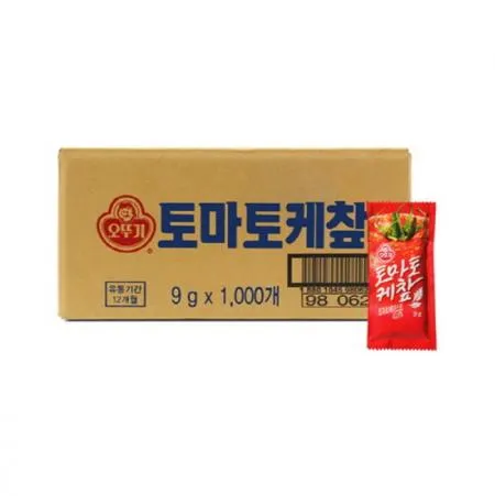 오뚜기  일회용케찹  9g*1000입   1박스 이미지