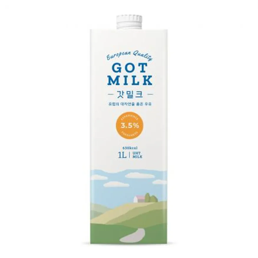 ★초특가★ 갓밀크 수입 멸균 우유/폴란드산/12입 1박스 멸균우유 이미지