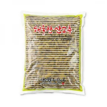 ★초특가★ 삼도 해울찬 산고추 4kg 고추장아찌 대용량 고추절임 반찬