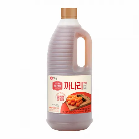 CJ 제일제당 하선정 까나리액젓 3kg 실속형 김장 김치 깊은맛 이미지