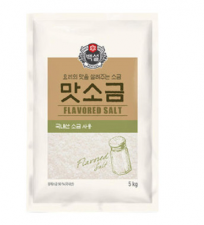 (백설) 맛소금 5kg 소금
