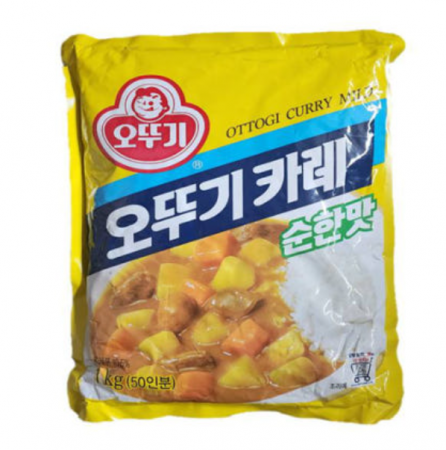 (오뚜기)  카레  (순한맛)  1kg