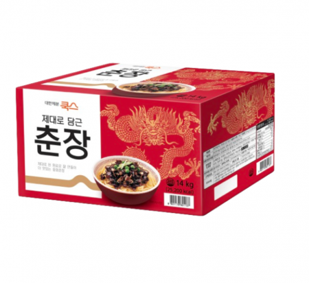 대한제분 쿡스 제대로 담근 춘장 14kg 업소용 대용량 전통춘장