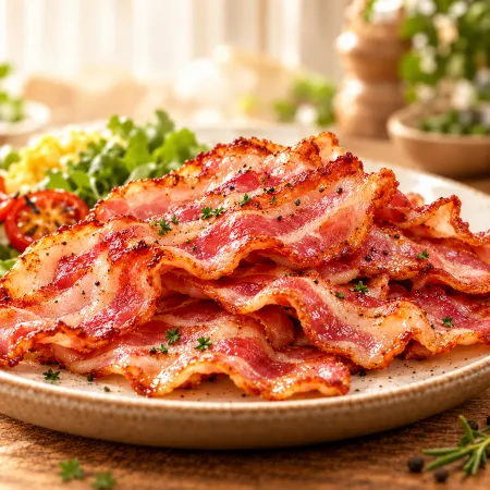 에쓰푸드 후레쉬 베이컨 2mm 1kg 냉동 슬라이스 이미지