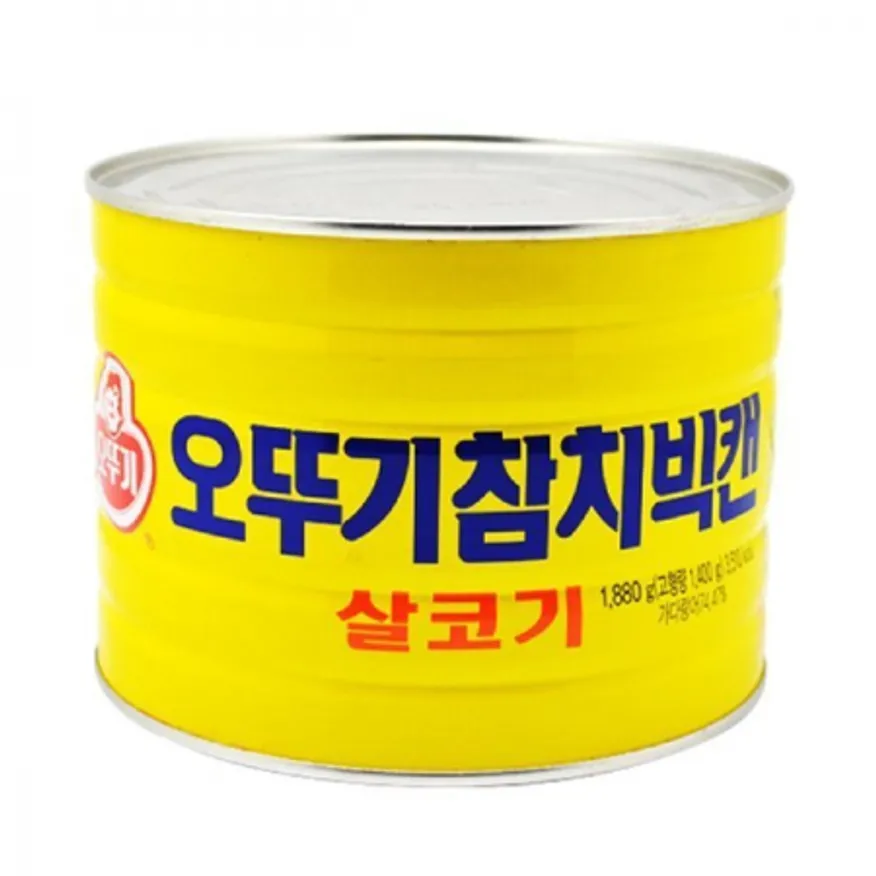 ★초특가★ 오뚜기 참치 1.88kg 빅캔 살코기 참치 덕용 이미지