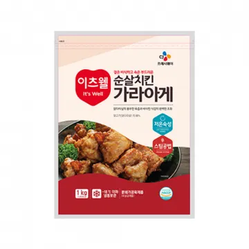 ★초특가★ 이츠웰 순살치킨 가라아게 1kg 저온숙성 스팀공법