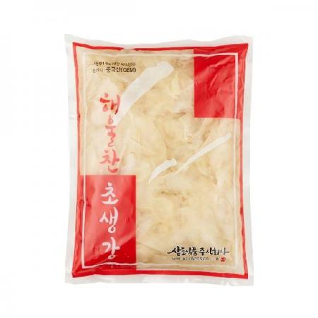 ★초특가★ 삼도 해울찬 백초생강 1.3kg 백색초생강 백초 생강절임