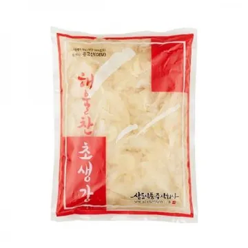 ★초특가★ 삼도 해울찬 백초생강 1.3kg 백색초생강 백초 생강절임