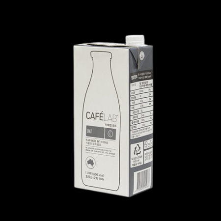 ★초특가★ 카페랩 오트밀크 1L 식물성 바리스타 오트 음료 락토프리 우유