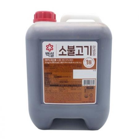 (백설) 소불고기양념장 10kg