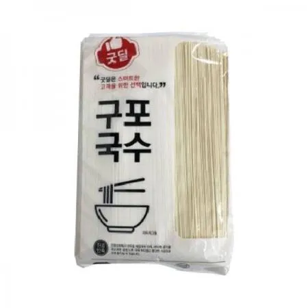 CJ 프레시 굿딜 구포 국수 소면 3kg 진공소면 진공 반죽 이미지