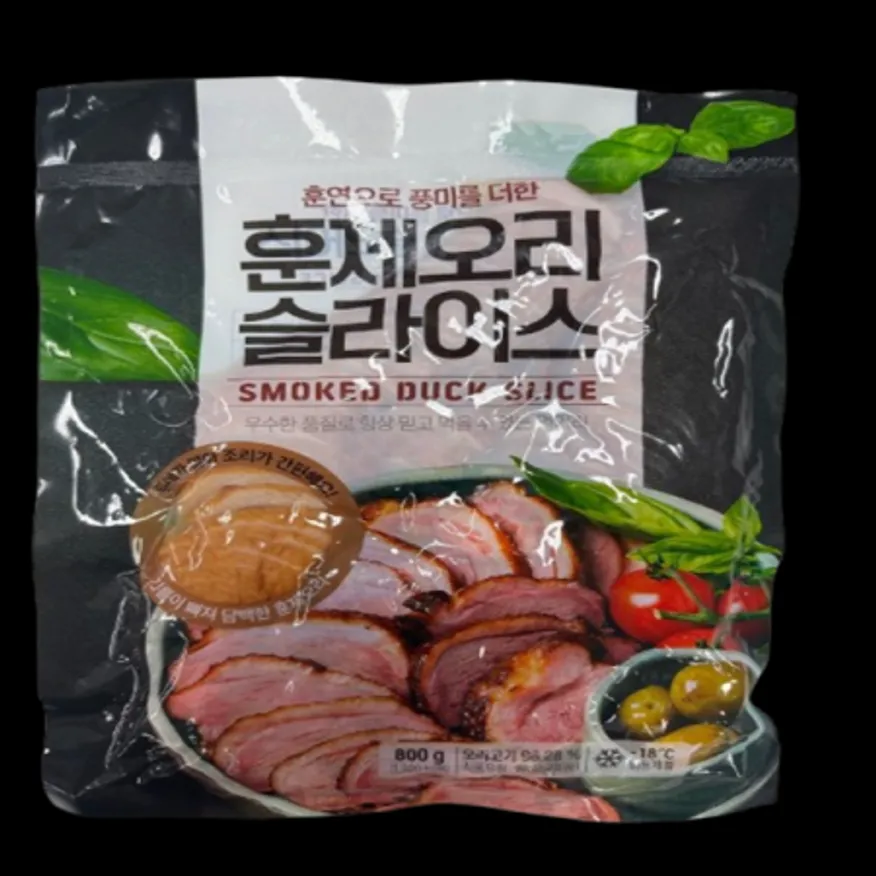 ★초특가★ CJ 이츠웰 훈제오리 슬라이스 800g 훈연으로 풍미를 더한 이미지