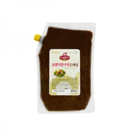 ★초특가★ 대상 쉐프원 프렌치 발사믹 드레싱 2kg 대용량 업소용